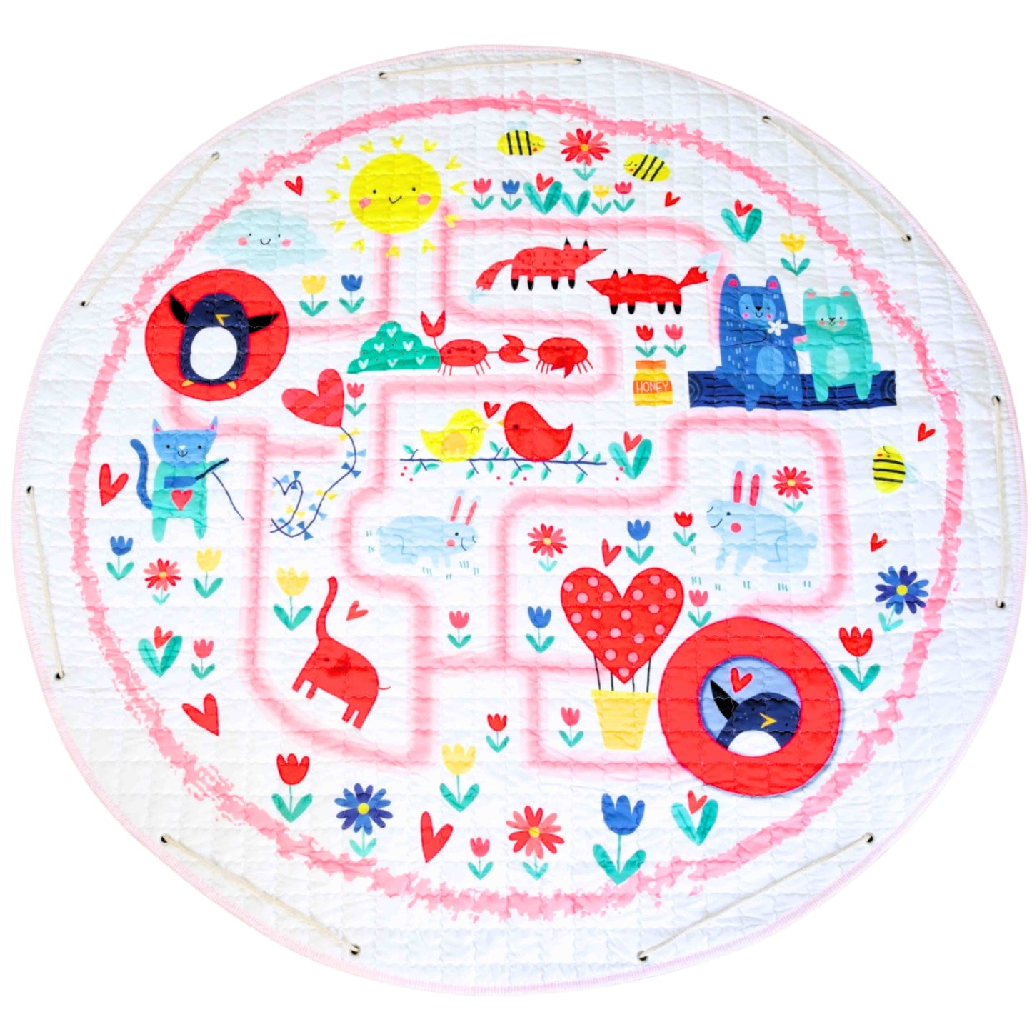 2-in-1 Speelkleed voor Baby/Peuter & Kind - Roze