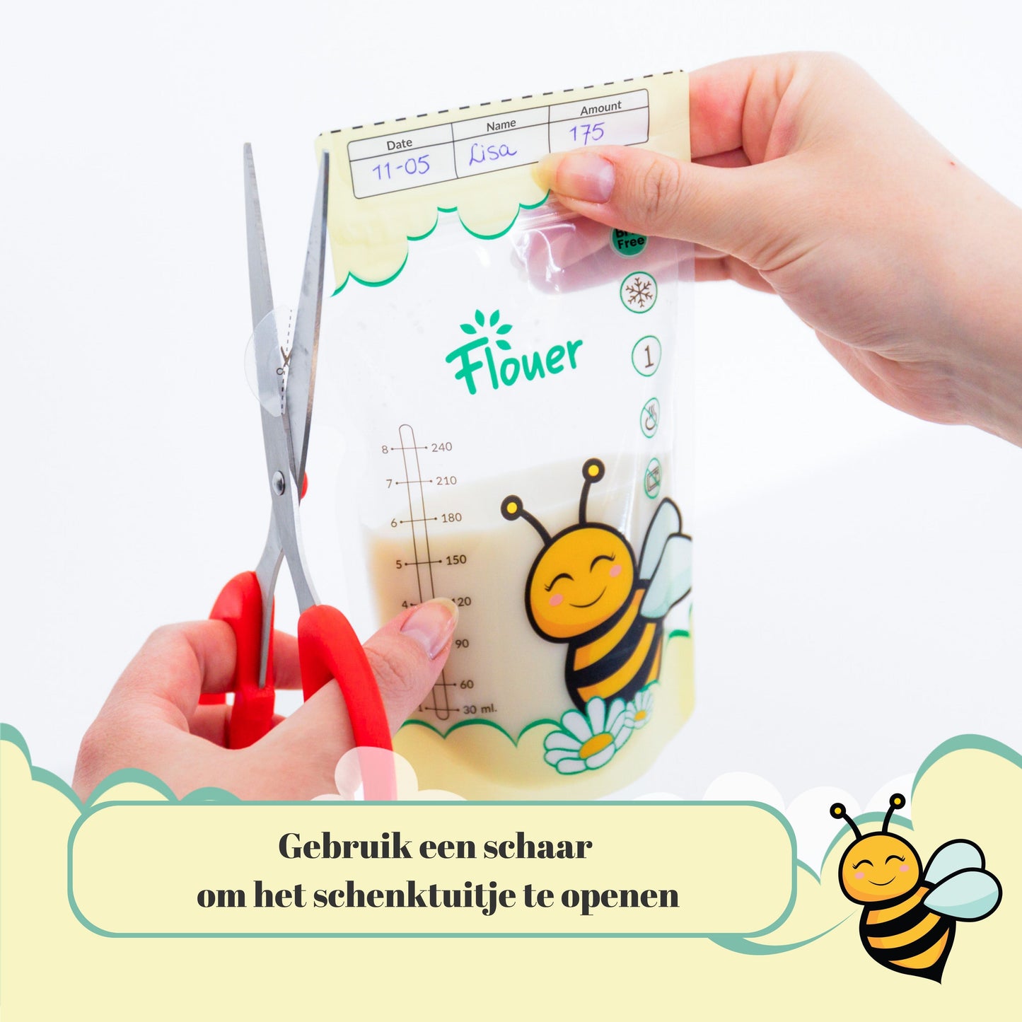 Moedermelk Bewaarzakjes - Borstvoeding Zakjes - 50 Stuks