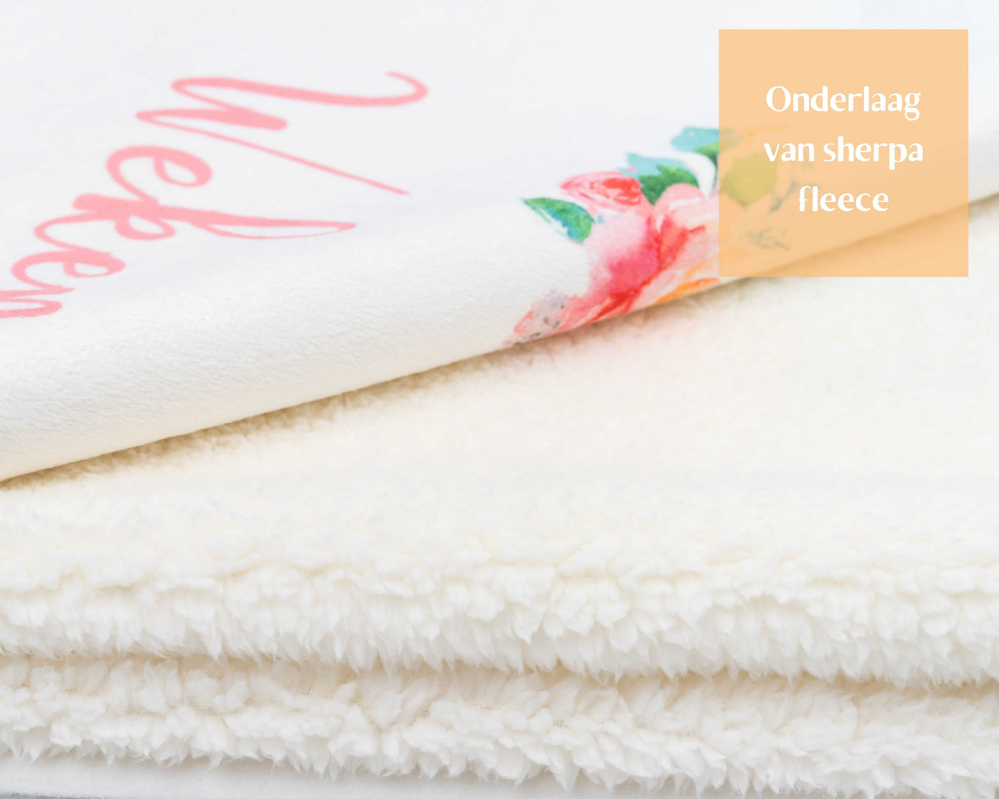 Flower Milestone Blanket - Baby Milestone Blanket - Baby Shower Gift - Girl