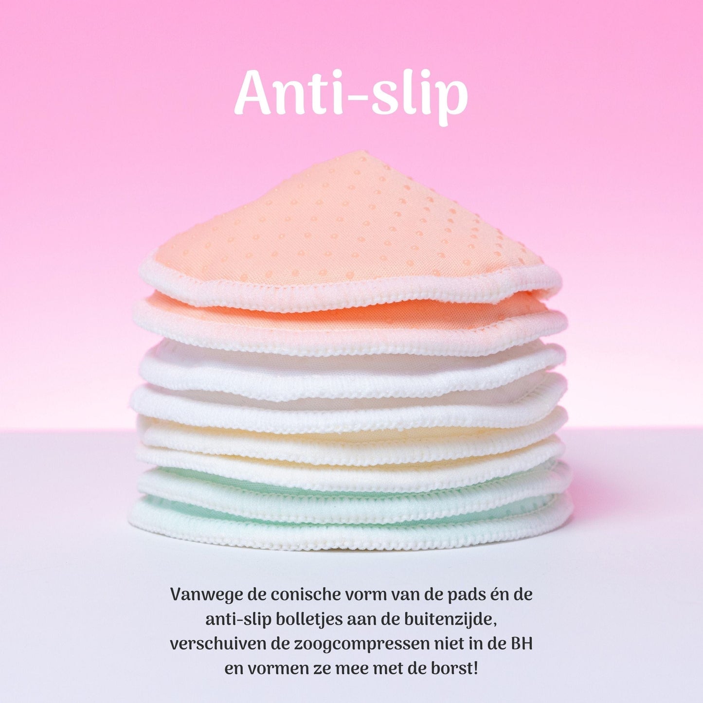 Wasbare Zoogcompressen Antislip - Inclusief Transporttasje en Waszakje - 12 Stuks