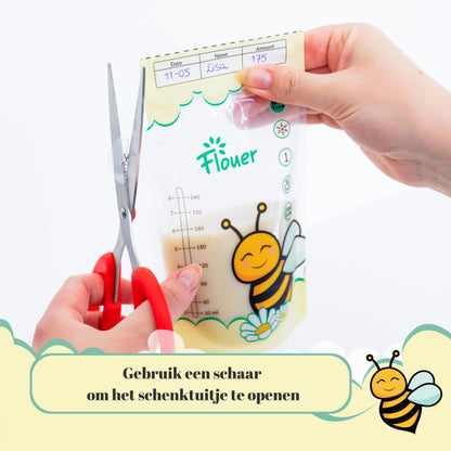 Moedermelk Bewaarzakjes - Borstvoeding Zakjes - 100 Stuks